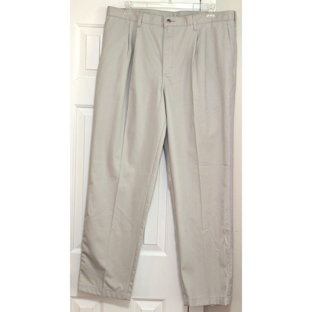 Vintage Timber Creek Wrangler Men's Khaki Pants 40x32 Beige Pleated NWT 90s Y2K